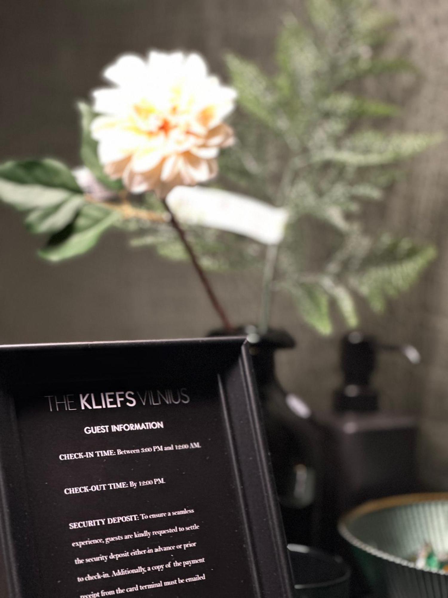 The Kliefs Vilnius - Virtual Check-In Hostel Eksteriør bilde